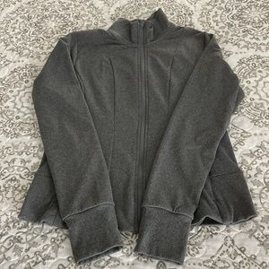 Members Mark grey full zip Sweatshirt Sz L